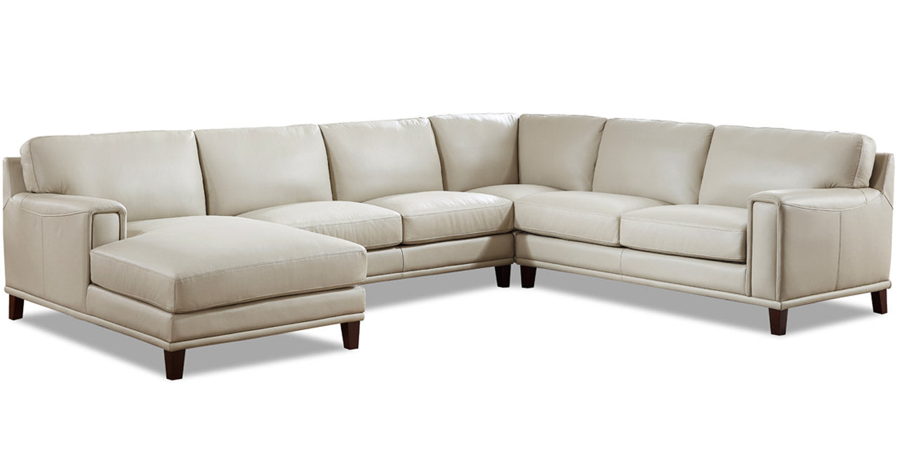 Hayward Leather Sectional Collection